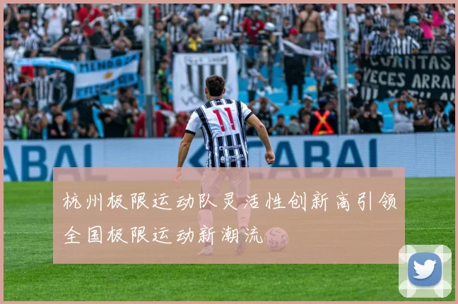 杭州极限运动队灵活性创新高引领全国极限运动新潮流