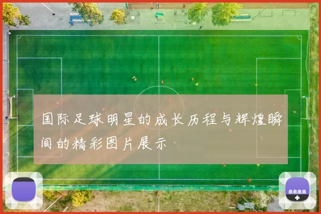 国际足球明星的成长历程与辉煌瞬间的精彩图片展示